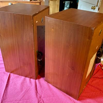 Sony SS-510 Speaker System 1972 - Mahogany Veneer image 5
