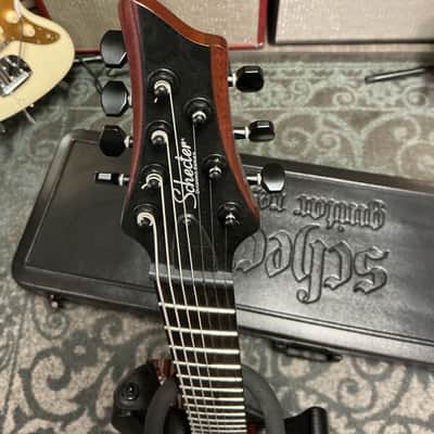 Schecter Rob Scallon Signature C-7 Multiscale 2022 - Present - Satin Dark Roast image 2