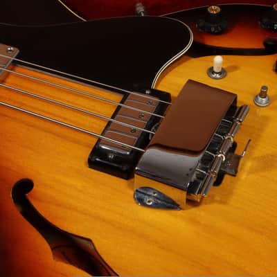 1968 Gibson EB-2D - Sunburst - All Original image 11