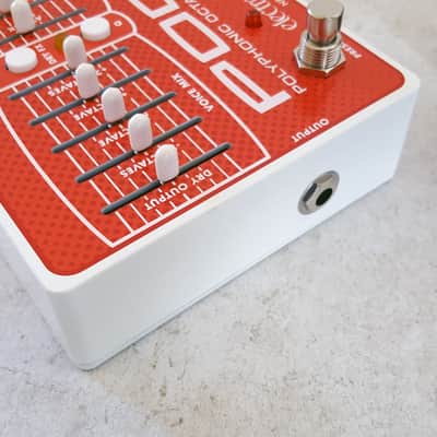 Electro-Harmonix POG2 Polyphonic Octave Generator w/Power Supply - Red / White image 9