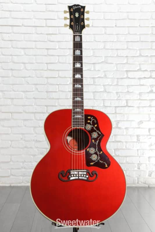 Gibson Acoustic SJ-200 Original Acoustic-electric Guitar - Burgundy Mist (SJ200BurMd1)