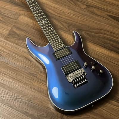 Schecter Hellraiser Hybrid C-1 FR UV in Ultra Violet image 1