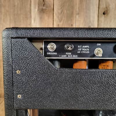 Fender Princeton Tuxedo 1964 - Black - January 1964 image 12