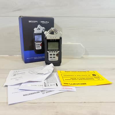 Zoom H4n Pro Handy Recorder Portable 4-Track Audio Recorder w/ Box & Manuals image 2