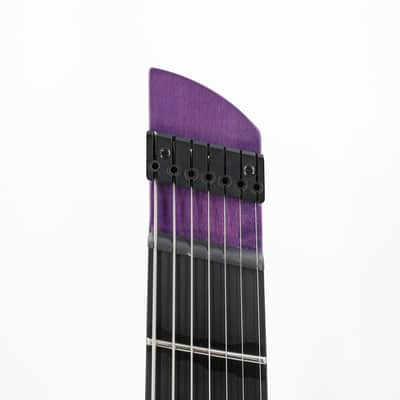 Legator Ghost G7FSS 7-String Headless Multiscale Guitar - Satin FM Purple image 5