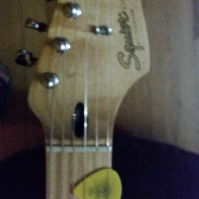 Squier Made in Mexico Stratocaster Standard 1998 Blue Metal Flake image 3