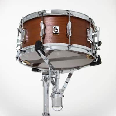 British Drum Company BS-14-65-SN Big Softy Series Cherry & Balsa 6.5" x 14" Snare Drum image 4