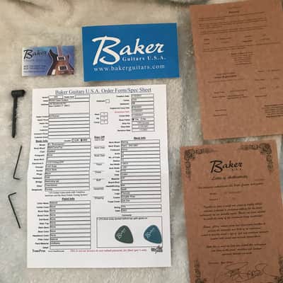 Baker B1 Bushwacker 2001 - Clear Urethane over Spalted Maple image 7