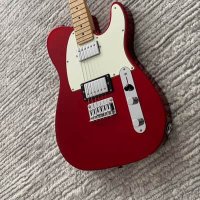Squier Contemporary Telecaster HH (2018) – Dark Metallic Red, Maple Neck image 3