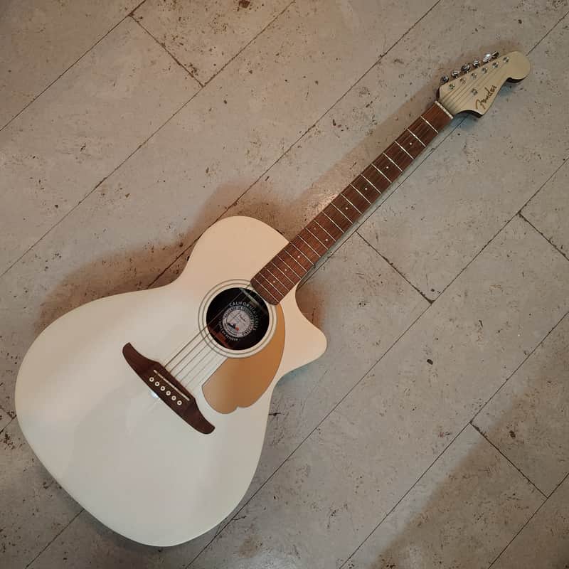 Fender California Series Newporter Player Olive Satin Model# 097-0743-076 w gigbag image 1