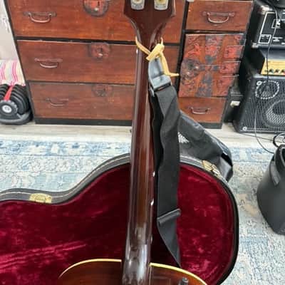 Guild B 30-E Acoustic Bass Guitar - Made in USA early 1980's B 30-E Early 1980's - Natural over solid spruce top image 4