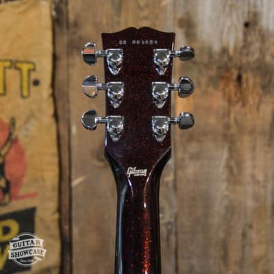 Gibson Custom Shop Les Paul Standard P90 - Brunswick Burgundy Sparkle image 6