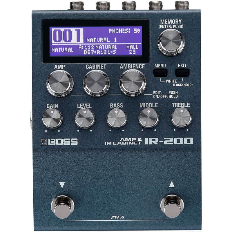 Boss IR-200 Amp and IR Cabinet Pedal (Open Box) image 1