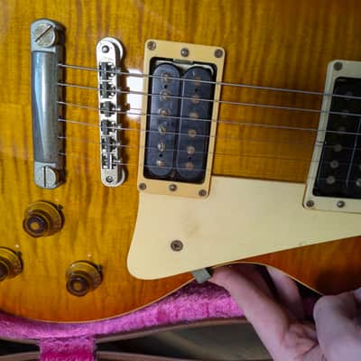 1981 Greco Super Real EGF1200 – 4,0 Kg, Dry Z PAFs, Cherry Sunburst Nitro, Japan, MIJ, FujiGen image 11