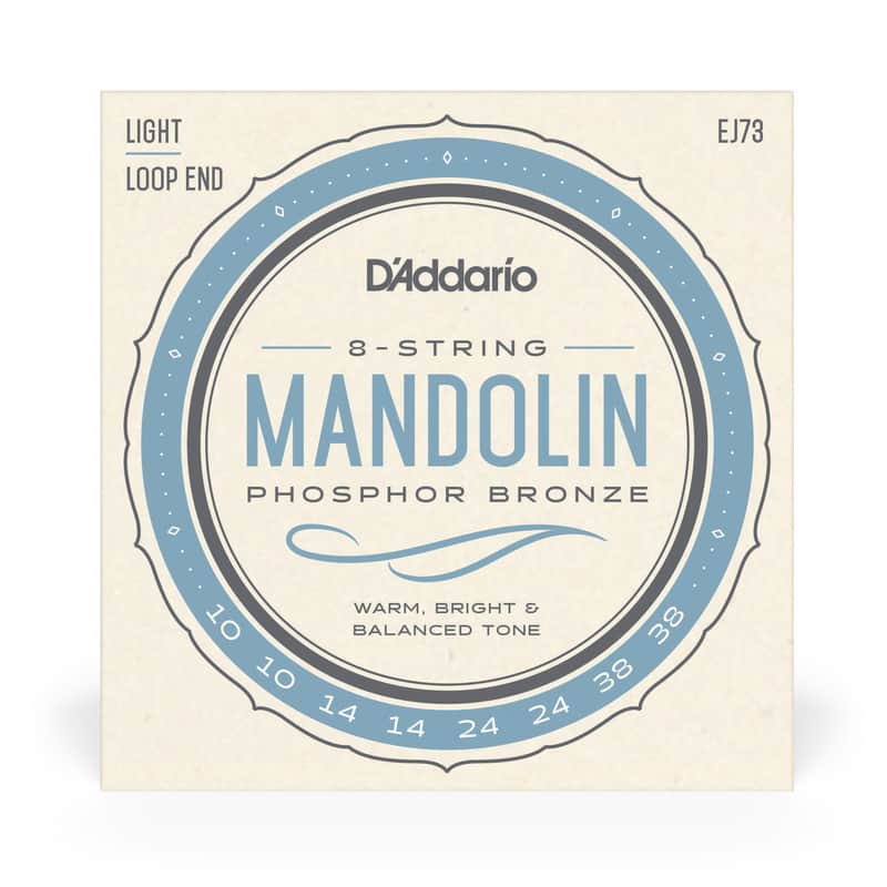 D'Addario Phosphor Bronze Mandolin Strings 10-38 image 1