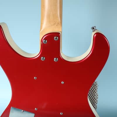 Danelectro Hodad Electric Guitar Metallic Red Finish image 12