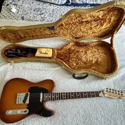2021 Fender American Performer Telecaster – Honey Burst – Rosewood – Fender Tweed Hardshell Case image 11
