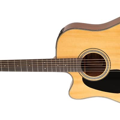 Takamine GD30CELH-NAT G-Series G30 Left Handed Acoustic Electric Guitar in Natural Finish image 1