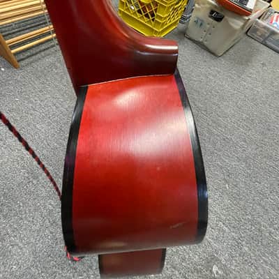 Silvertone S-69-1C  Model No. 319.12079 Made in USA w/Gig bag  - Natural image 8