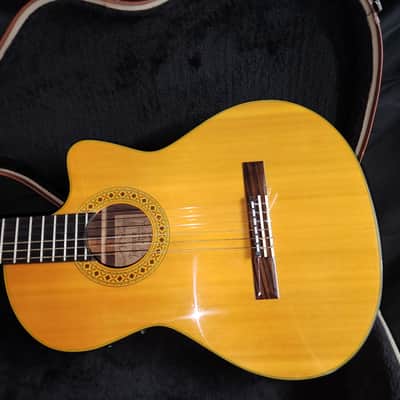 Alvarez Yairi CY128CE 2005  - Natural Gloss Top with Dark Figured Back & Sides image 19