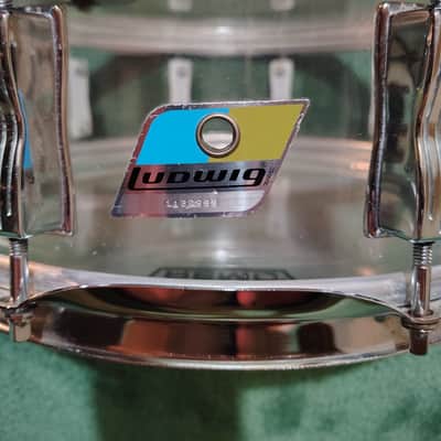 Ludwig Vistalite 14"(Diameter)x5"(Depth) Snare Drum 1970's - Clear Acrylic image 2
