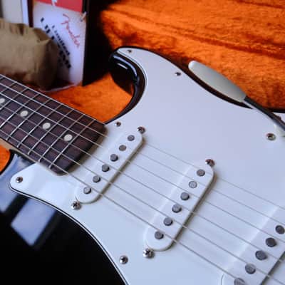Fender FSR American Vintage '70s Stratocaster Matching Headstock 2015 Black image 5