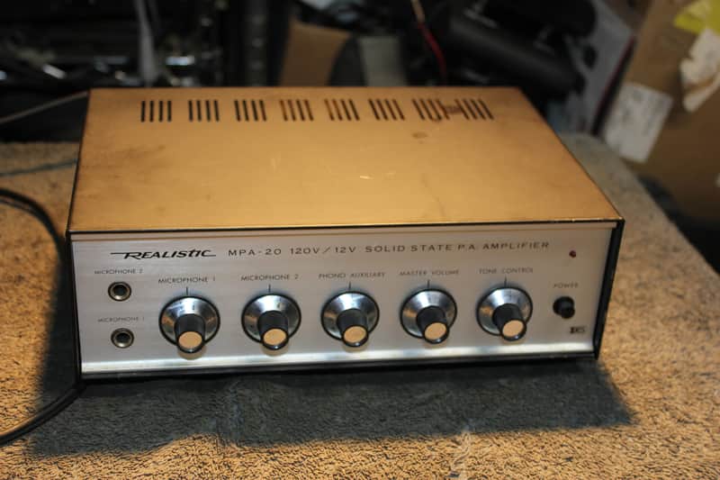 Realistic MPA-20/2 Channel Mixer image 1