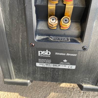 Psb floor speakers  Stratus bronze  2013 Black image 3