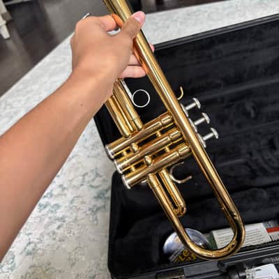Yamaha YTR-200ADII Advantage Standard Bb Trumpet 2010s - Brass image 6