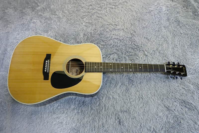 Vintage 1970's made MORRIS W-18 Acoustic Guitar IIDA factory Made