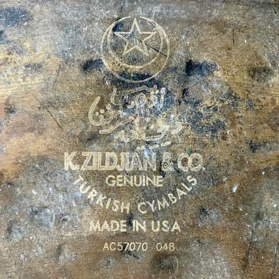 Zildjian K 20” Custom Dry Light Ride Cymbal image 4