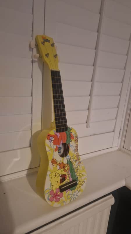 nickelodeon  spongebob hula hula  - ukulele 2000s - gloss - good image 1