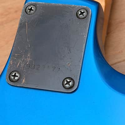 American Showster Savant III Early-90s - Floyd Rose - Candy Blue image 17