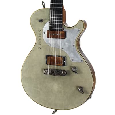 Schroeder WWII GI Radio Lane Guitar & Travel Guitar SET owned by Zac Brown Band image 2
