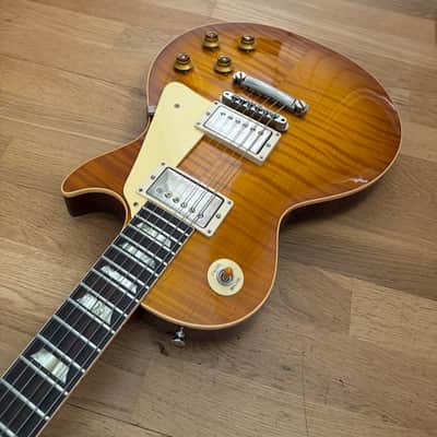 2023 Gibson 1959 Reissue Les Paul Lemonburst Killer Top image 5