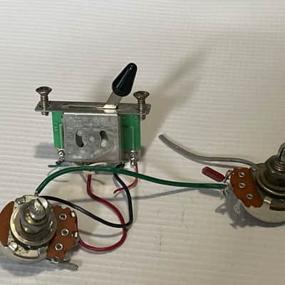 1990's Ibanez RG270 RG Series Guitar Factory Electronics Wiring, Volume Tone Pot Jack image 3