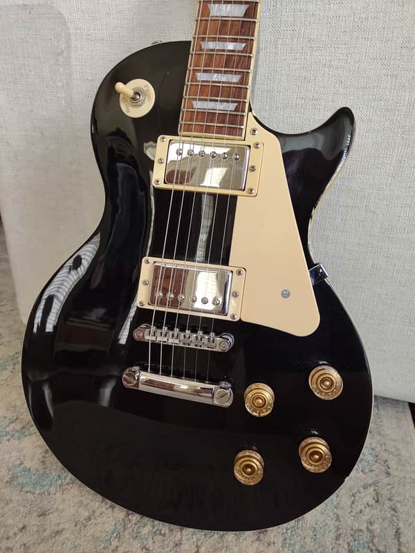 Corbin Les Paul Copy - Black image 1