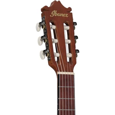 Ibanez GA1 1/2-Size Classical Acoustic Guitar, Open Pore Amber image 6