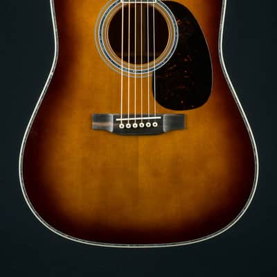 Martin D-41 Custom Premium Flamed Koa and Adirondack Spruce Amber Burst with Paua Pearl NEW image 4