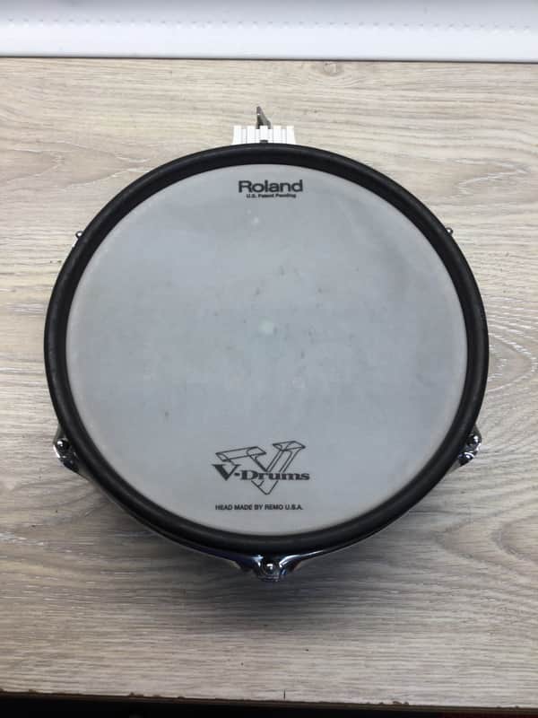 Roland PD-100 Single Trigger V-Pad 10" Drum Pad 2010s - White image 1