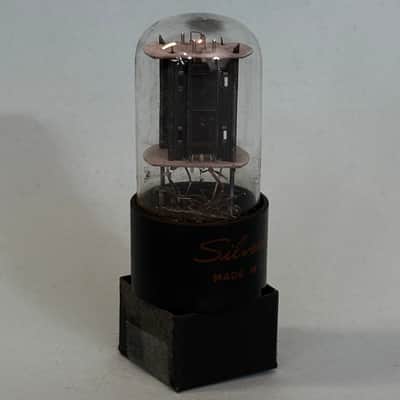 1960s RCA 6SN7GTB Vintage Silvertone Black Plate USA Tube Valve! T543 image 4