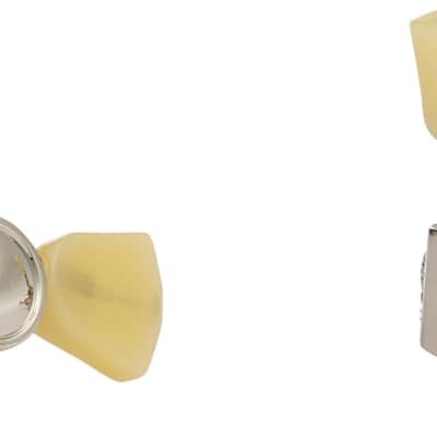 Nickel 3+3 Locking Tuners 21:1 Locking Tuning Machines Locking Tuning keys with Vintage Keystone Buttons for USA LP/Les Paul/SG/ES/Acoustic Guitars image 2