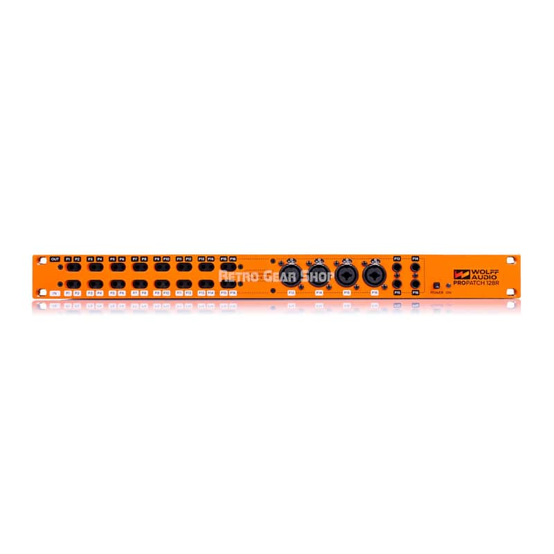 Wolff Audio ProPatch 128R 128-Point Digitally Controlled Analog Patchbay image 1