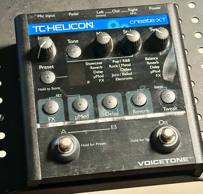 ★TC-HELICON Voicetone Create★ボーカル用エフェクター TC-Helicon VoiceTone Create XT Pedal | Sweetwater