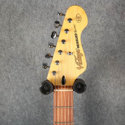 Vintage V6 ReIssued Electric Guitar - Boulevard Black - 2nd Hand (166360) image 4