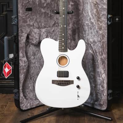Fender Limited Edition Finneas American Acoustasonic Telecaster with Case - Demo image 14