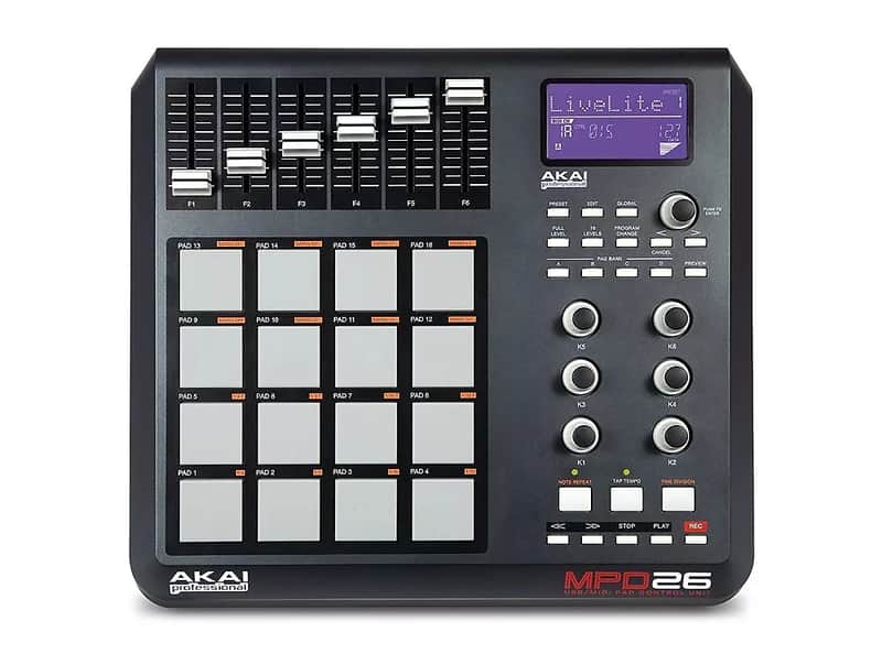Akai MPD26 USB / MIDI Pad Controller | Reverb