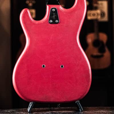 1963 Hagström Kent PB-24-G red image 11