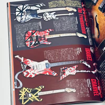 YOUNG MATES MUSIC PLAYER January 2021 (Japanese Magazine) ★ EDWARD VAN HALEN Tribute [Ernie Ball Music Man EVH] image 24
