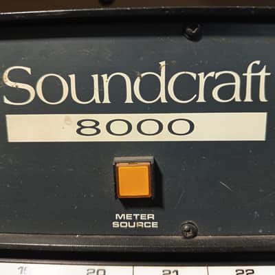 Soundcraft 8000 1985 - Usado pero en buenas condiciones image 4